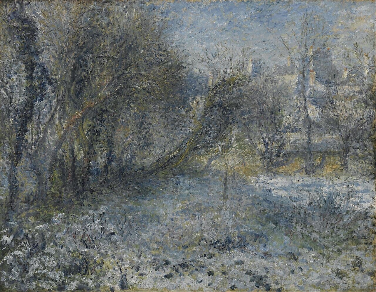 Snow-covered Landscape (1875)