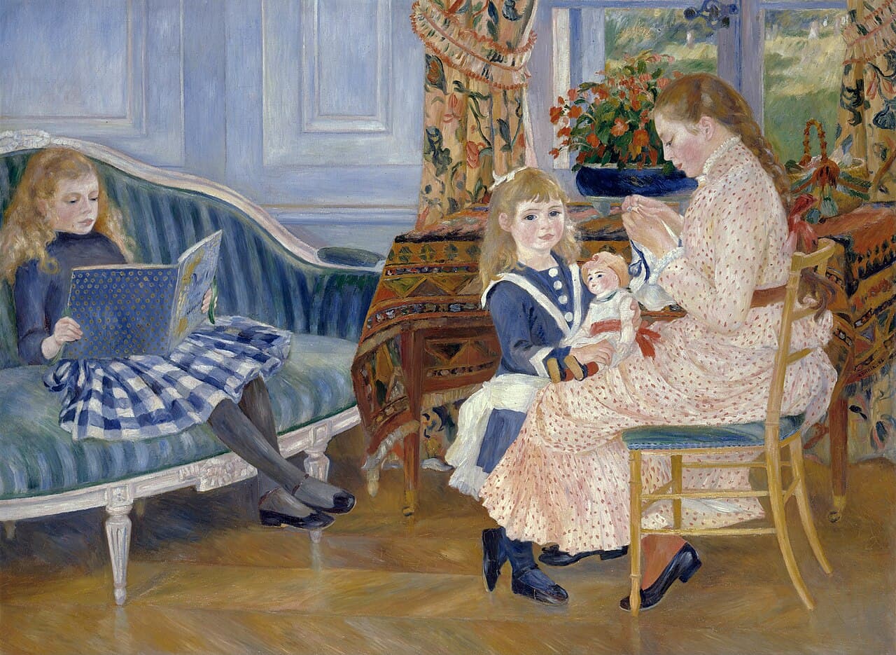 Children's Afternoon at Wargemont (1884)