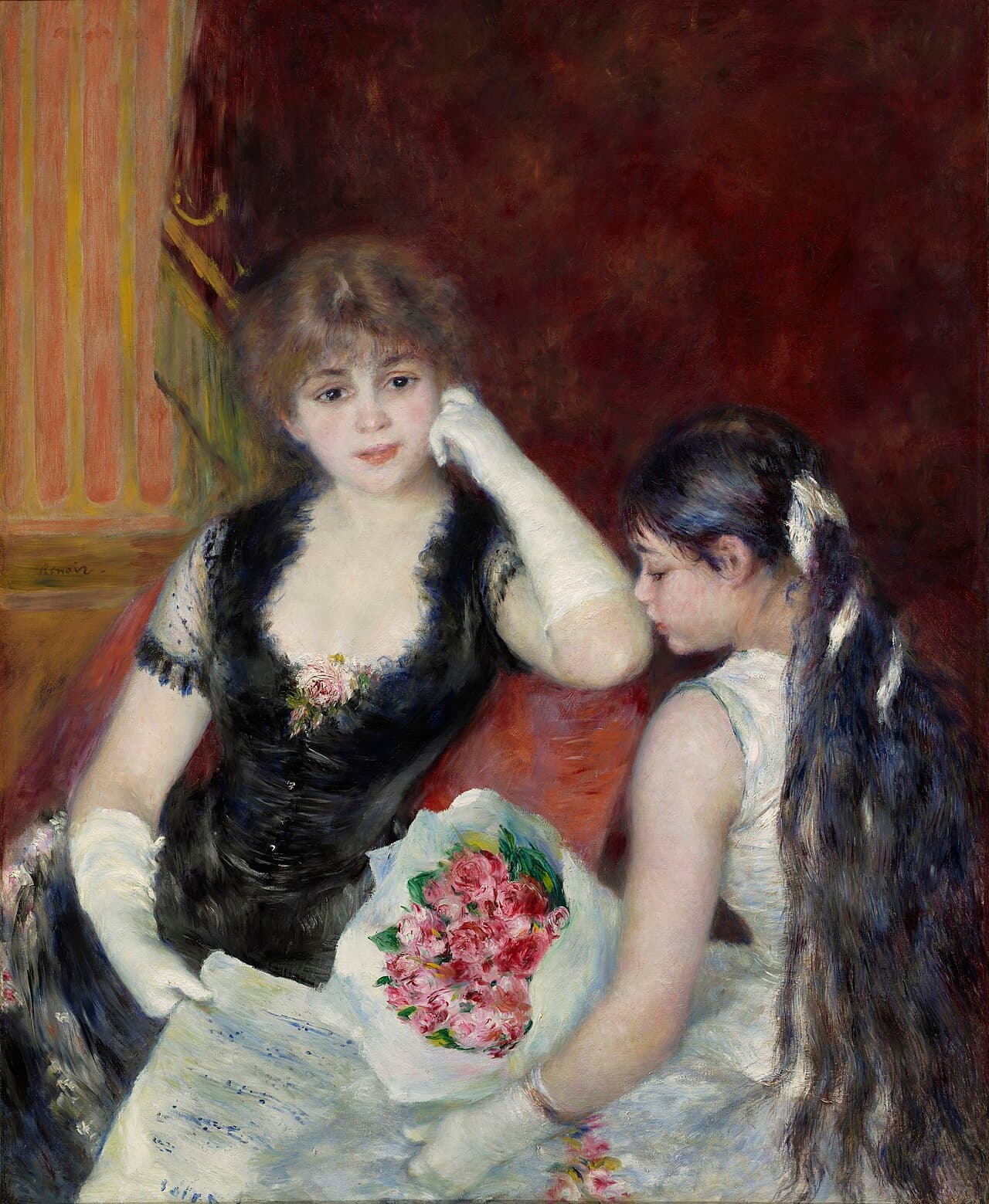 A Box at the Theater (At the Concert) (1880)