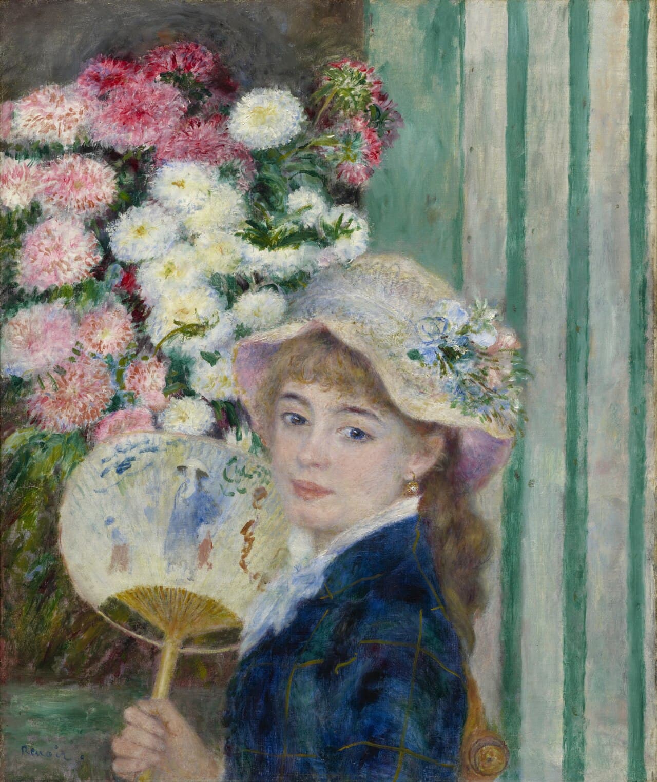 Woman with a Fan (1879)