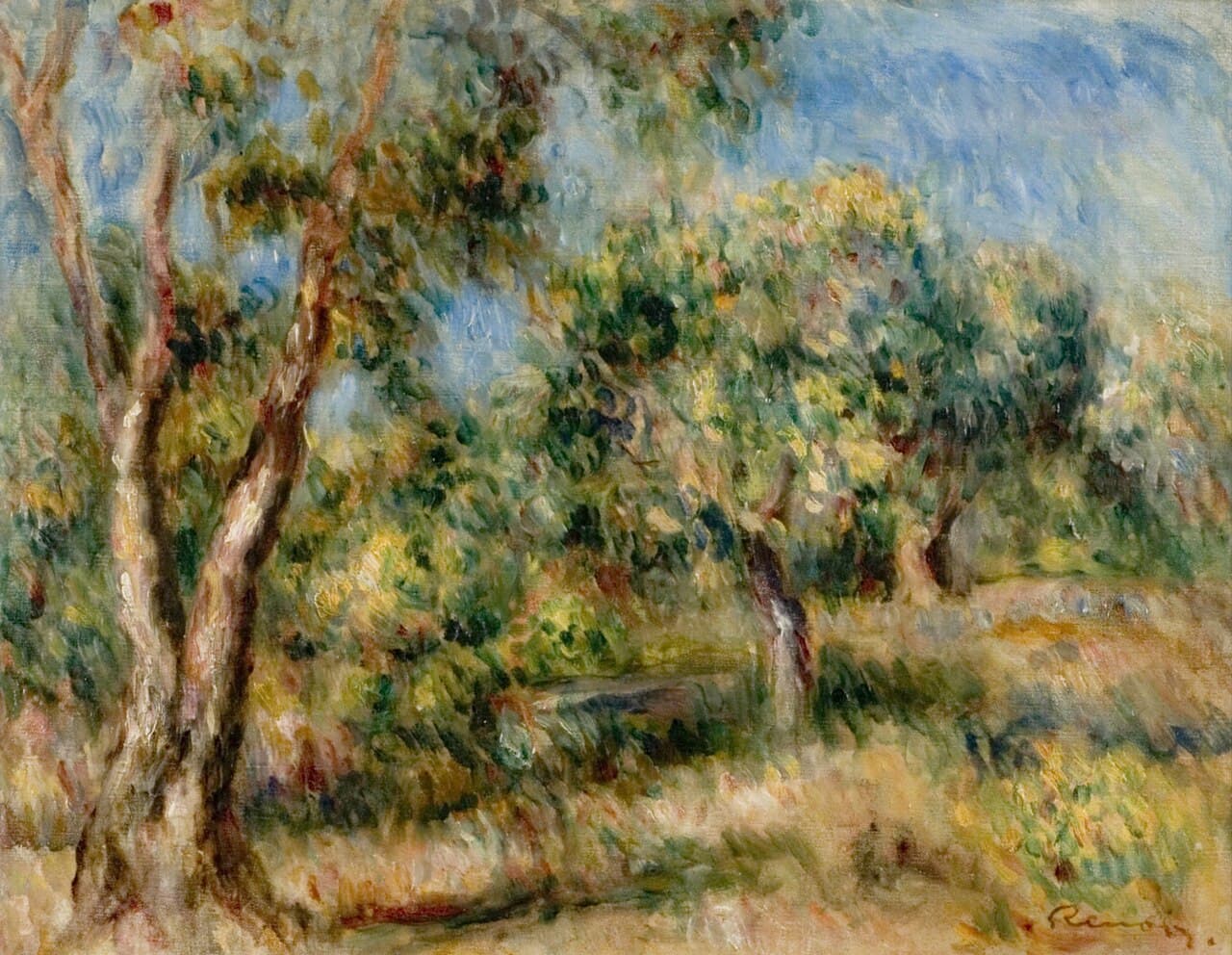 Landscape of Cagnes (1915)