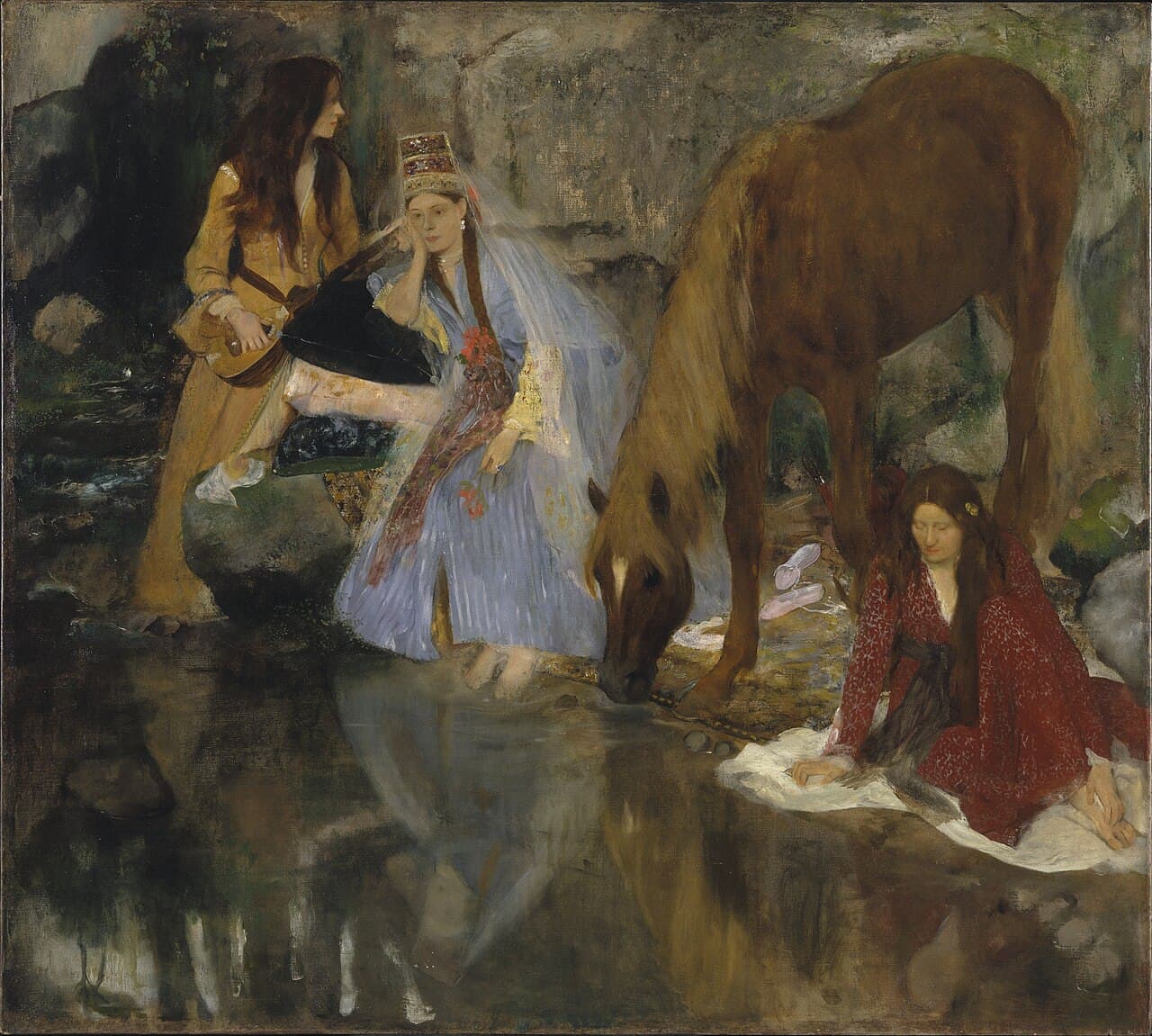 Portrait of Mlle Fiocre in the Ballet "La Source" (1867)