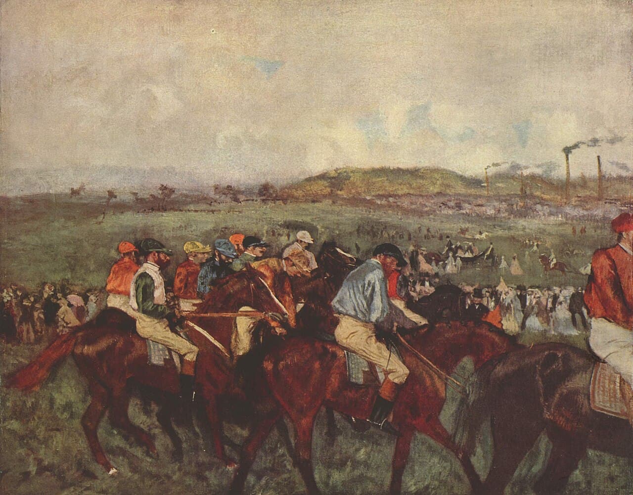 Gentlemen's Race. Before the Start (1862)