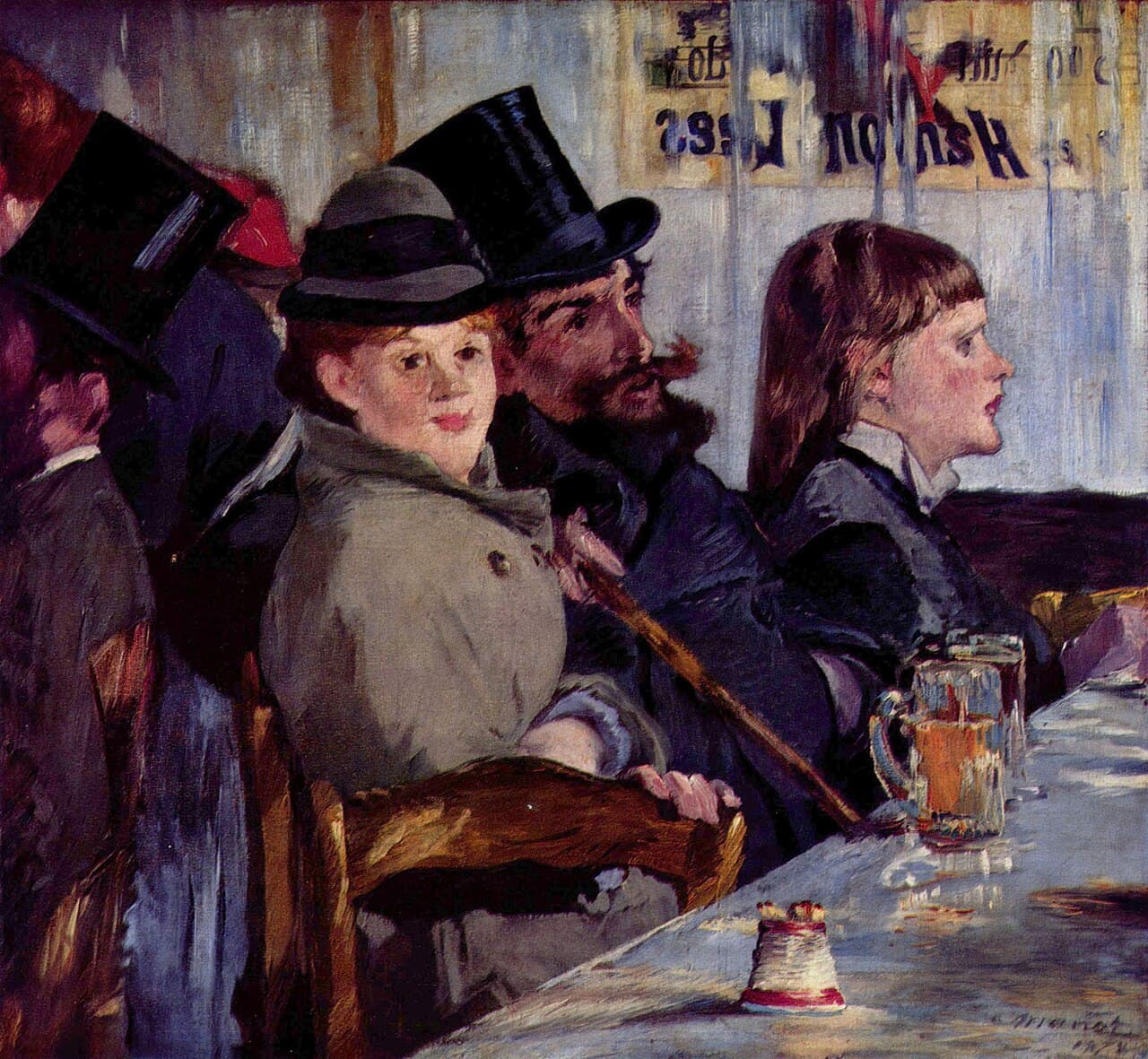 At the Café (1878)