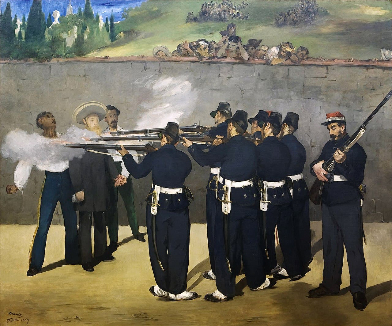 The Execution of Emperor Maximilian (1868)