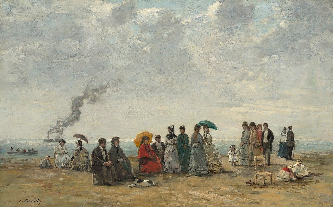 Figures on the Beach (1867)