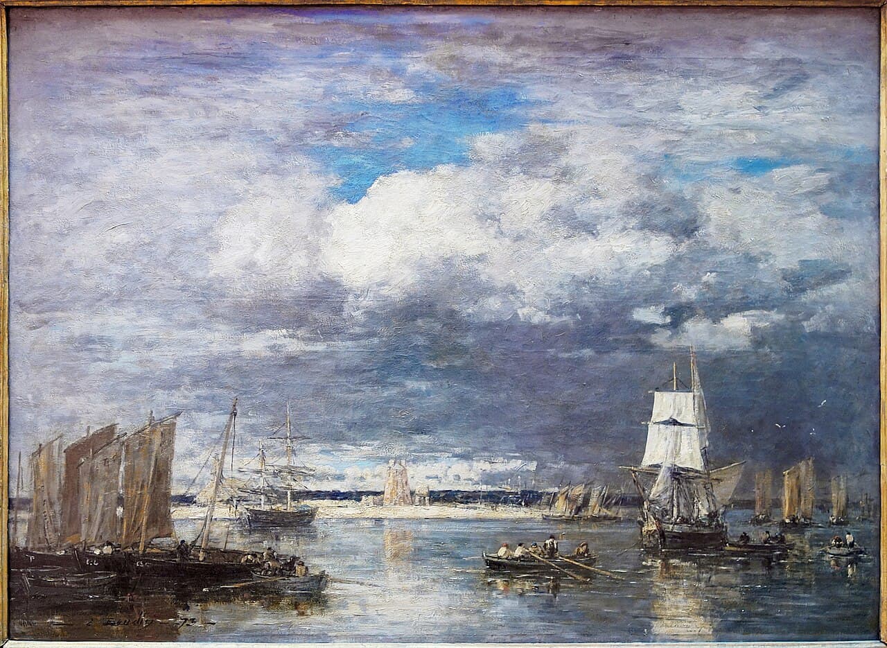 Camaret. The Harbor During a Thunderstorm (1873)