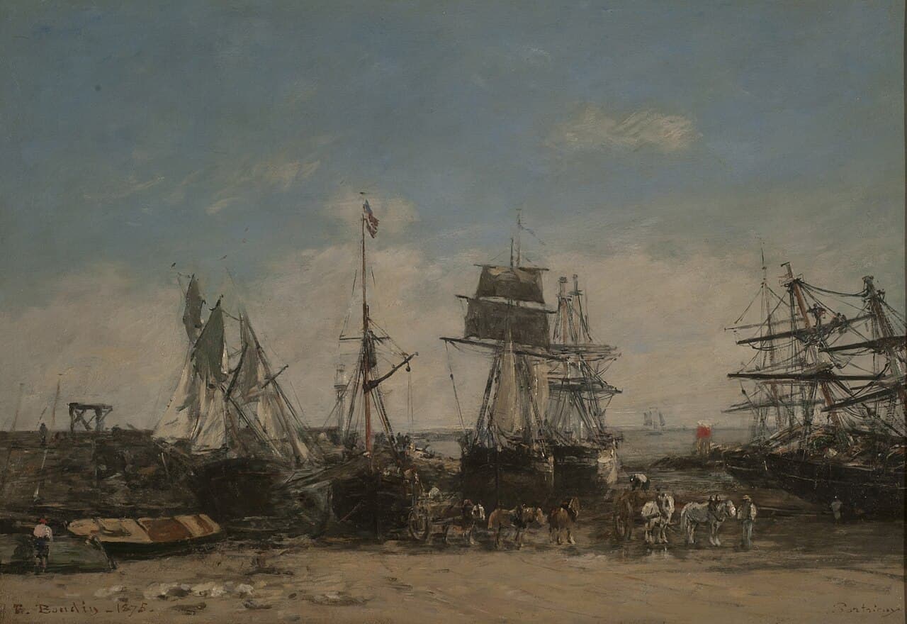 The shore of Portrieux, north coast (1875)