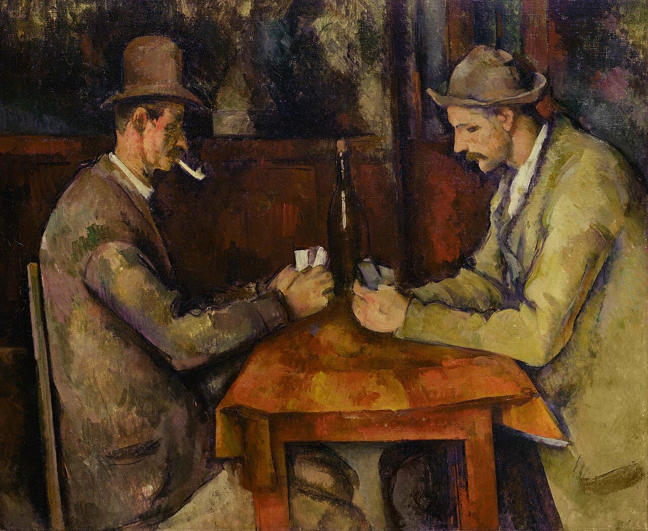 The Card Players by Paul Cézanne (1890)
