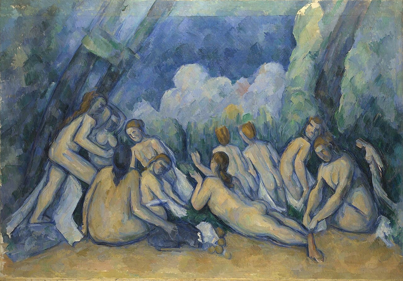 Bathers by Paul Cézanne (1905)