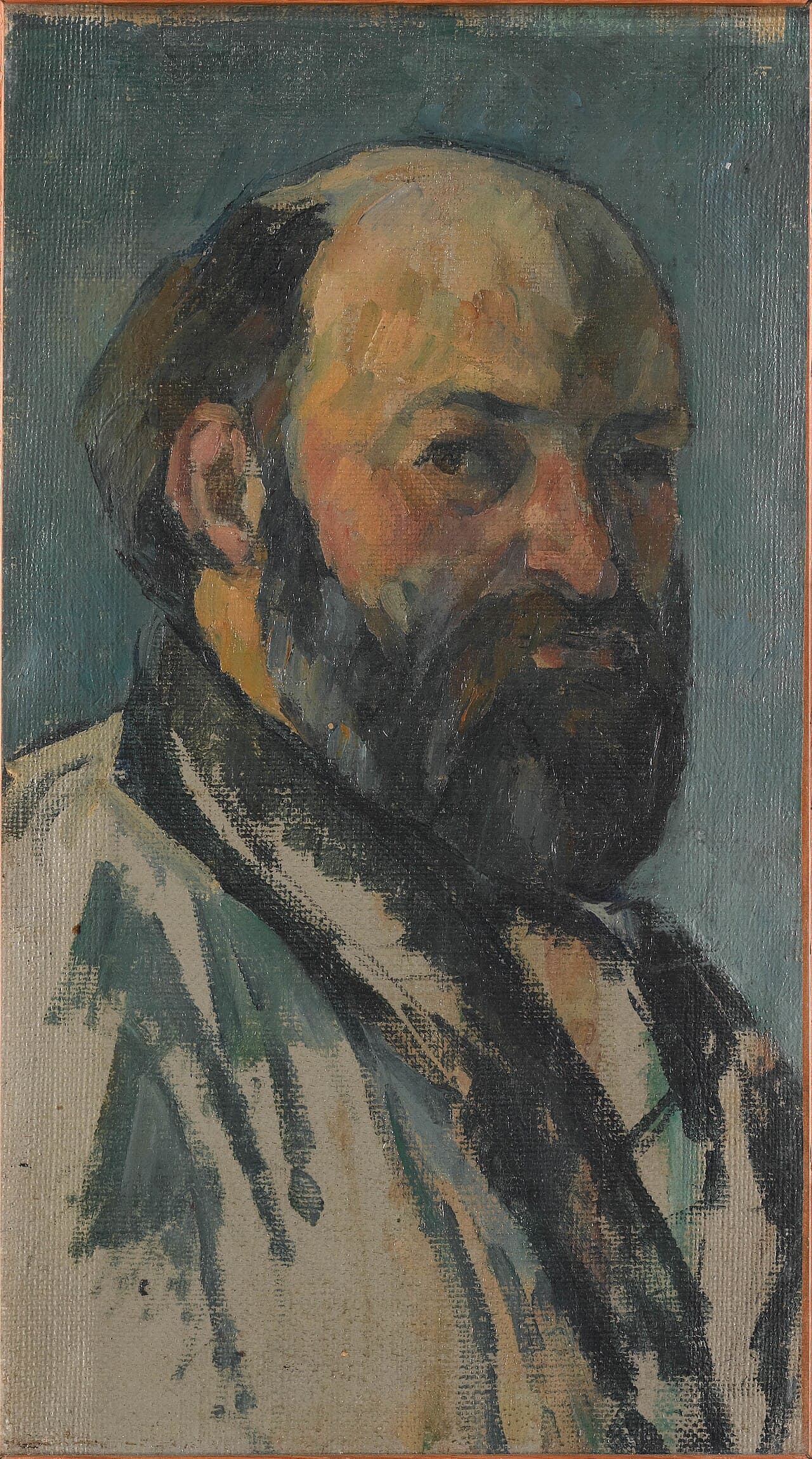 Self-portrait by Paul Cézanne (1875)