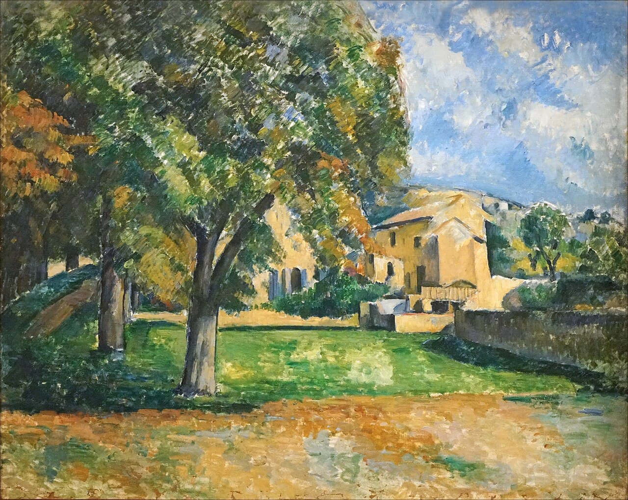 Chestnut and Jas de Bouffan farm (1886)