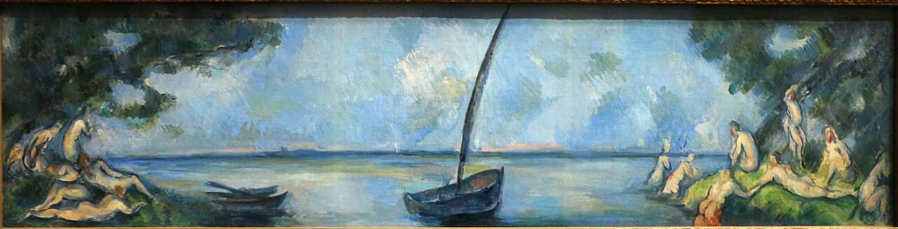The boat and the bathers (1890)
