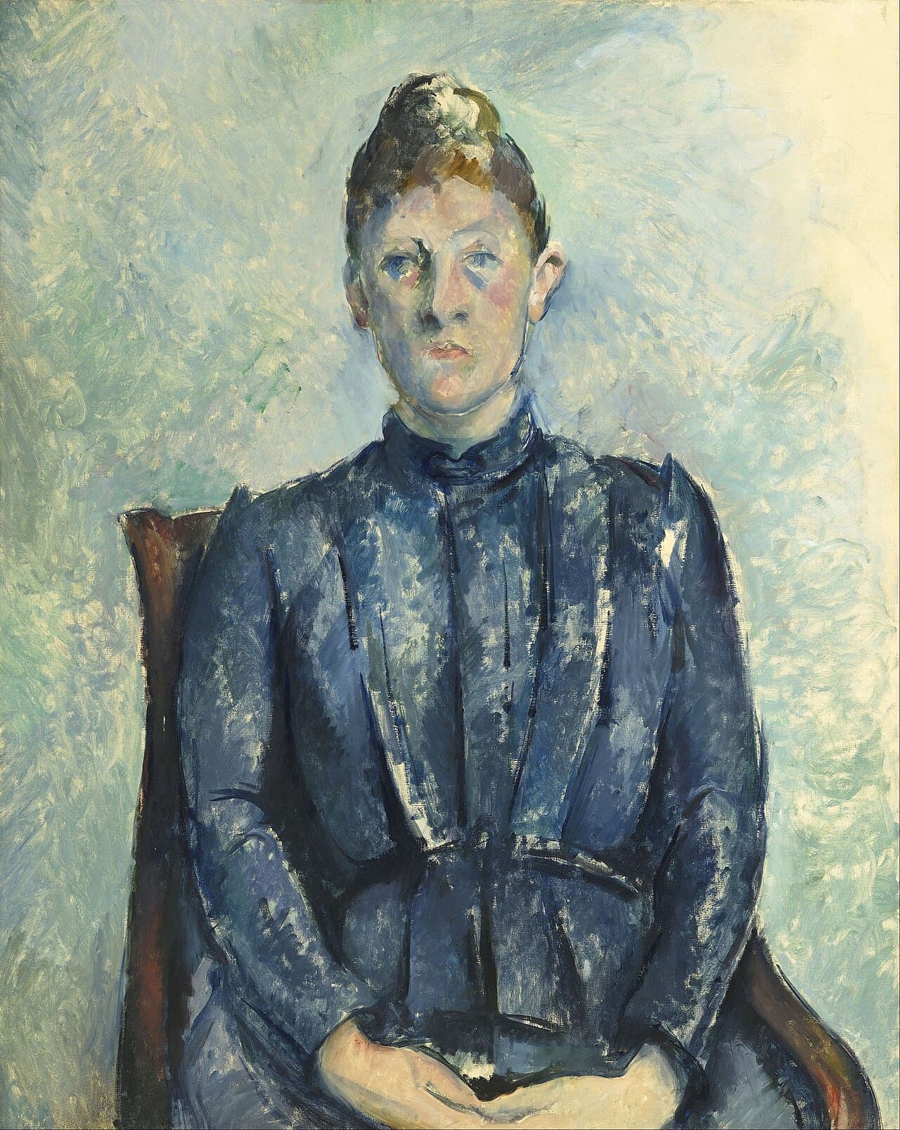 Portrait of Madame Cézanne (1890)