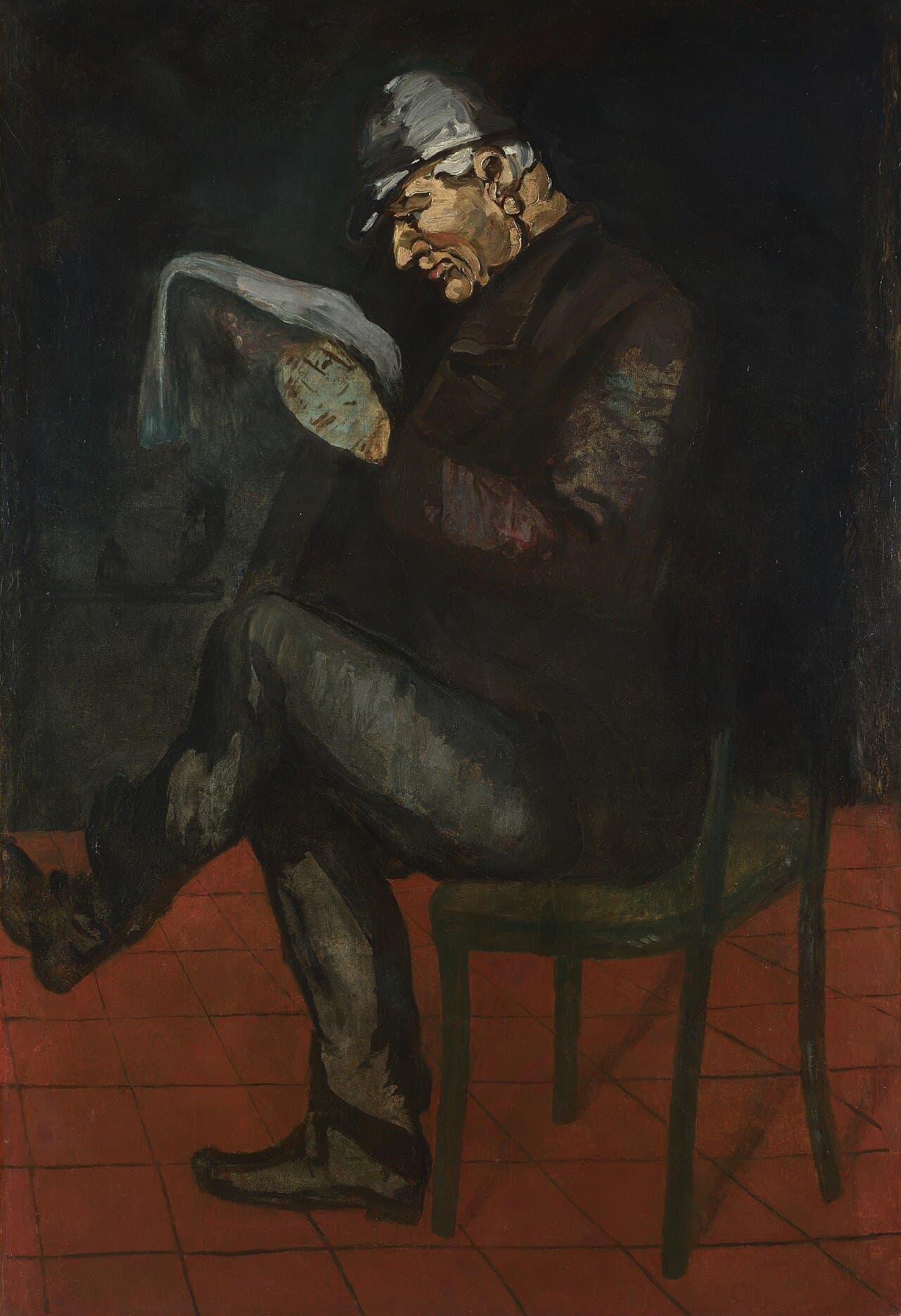 The Painter's Father, Louis-Auguste Cézanne by Paul Cézanne (1865)