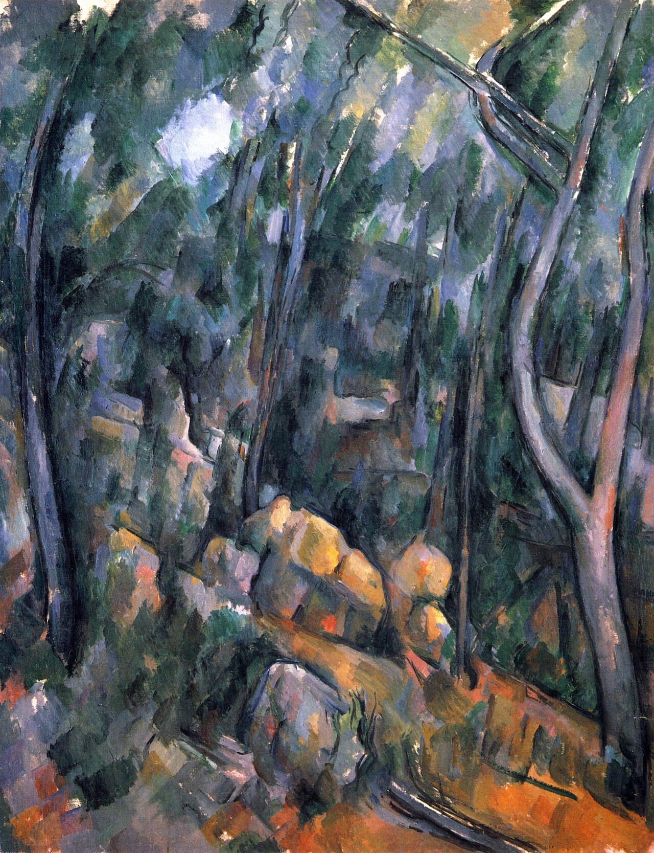 The Grounds of the Château Noir by Paul Cézanne (1902)