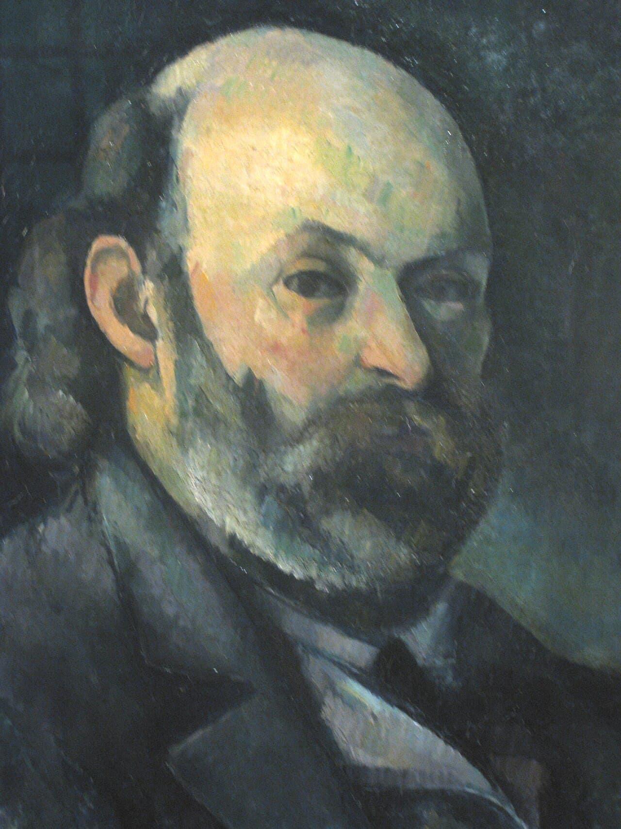 Self Portrait By Paul Cézanne (1880)