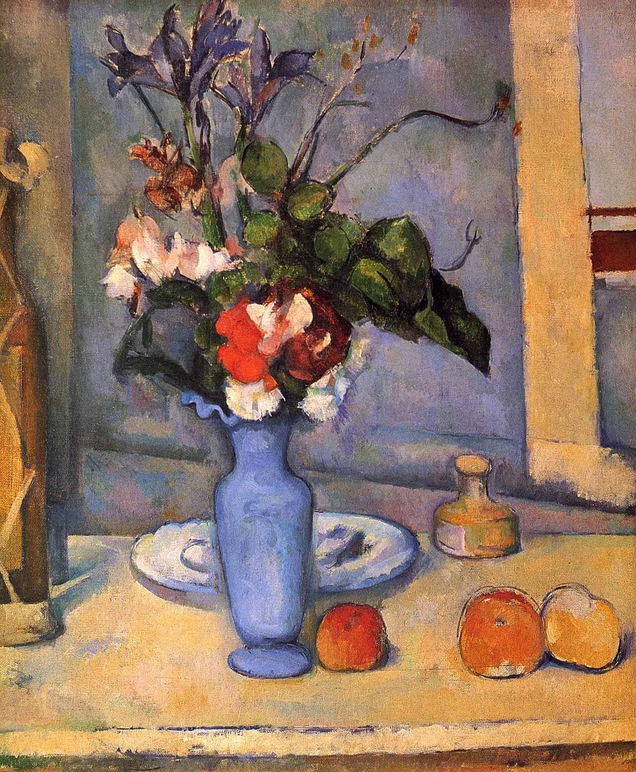The Blue Vase by Paul Cézanne (1890)