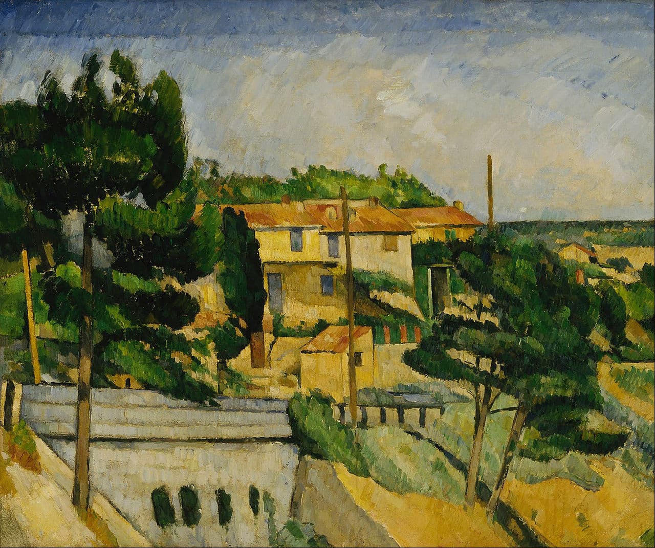 The Road Bridge at L'Estaque (1882)