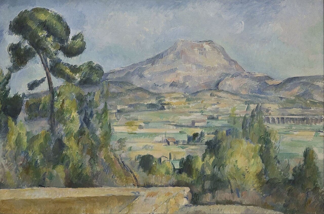 La Montagne Saint-Victoire by Paul Cézanne (1890)