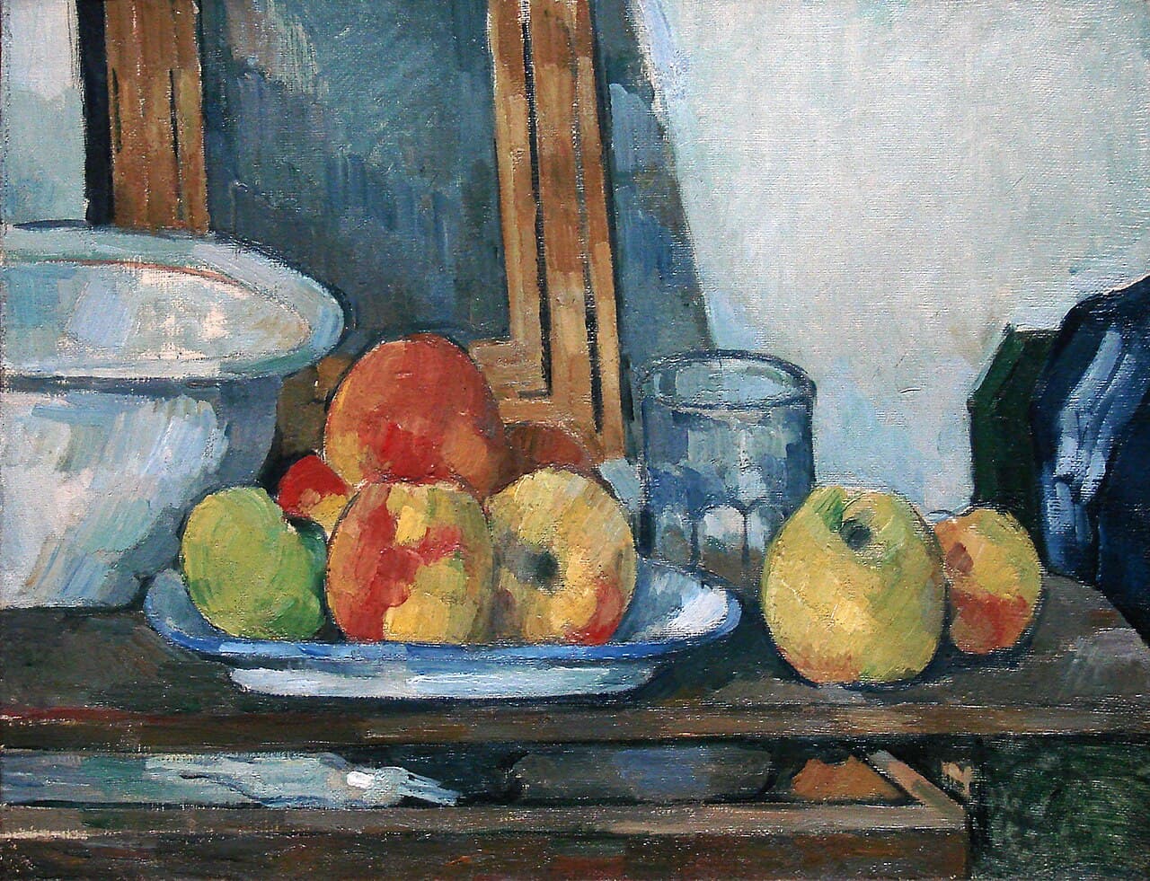 Still Life with Open Drawer by Paul Cézanne (1877)