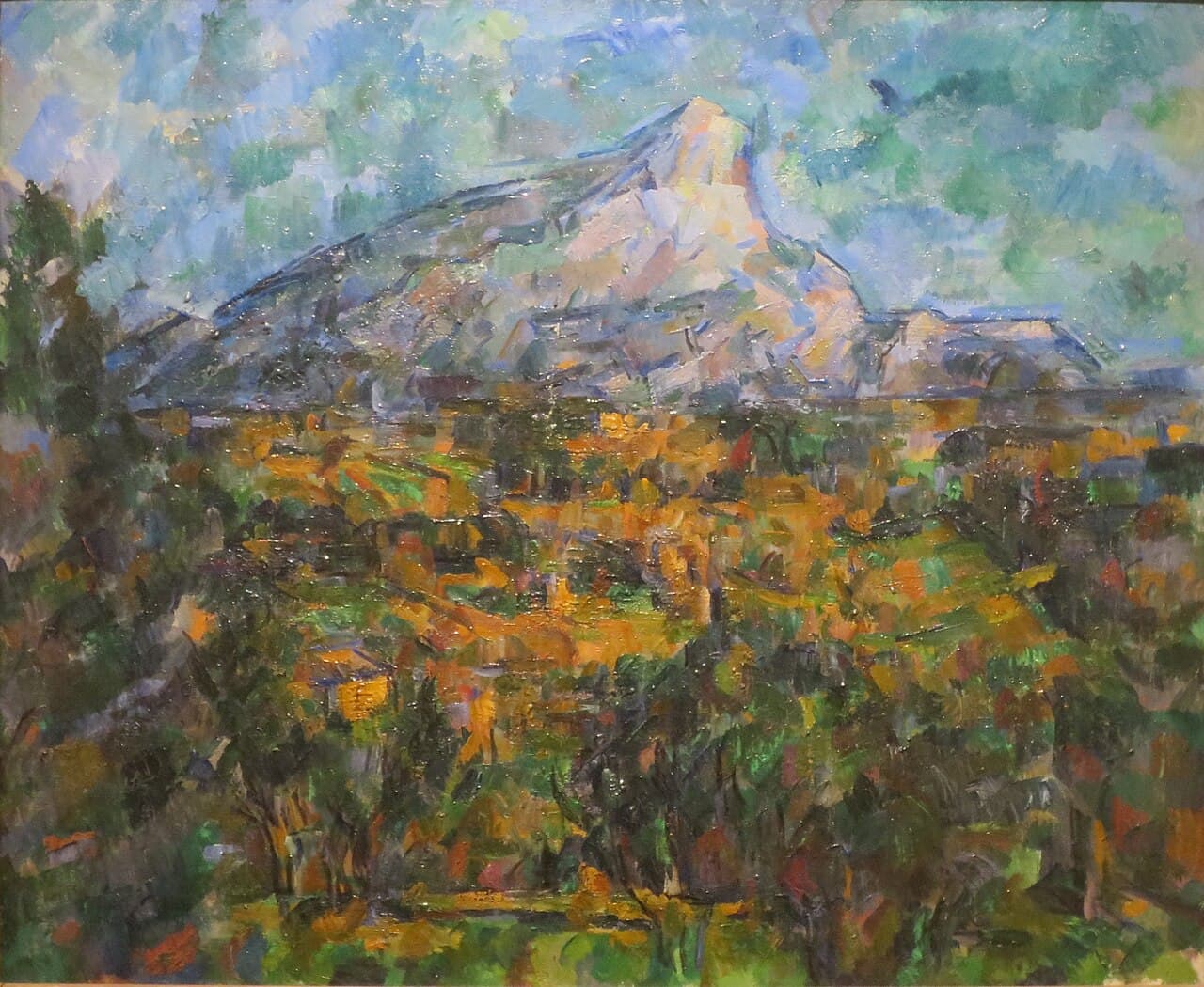 Mont Sainte-Victoire Seen from Les Lauves (1904)