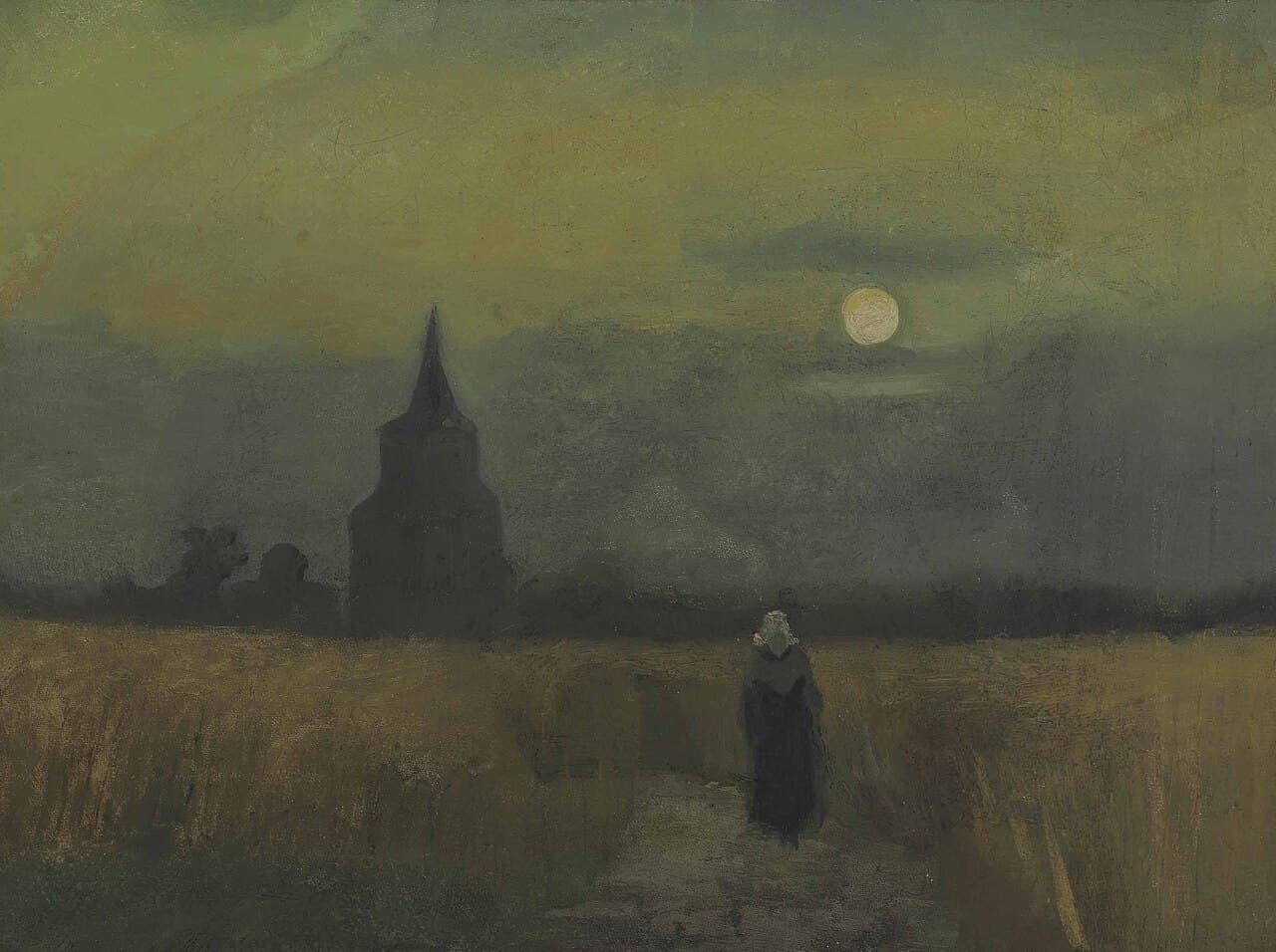 The Old Tower in the Fields (1884)