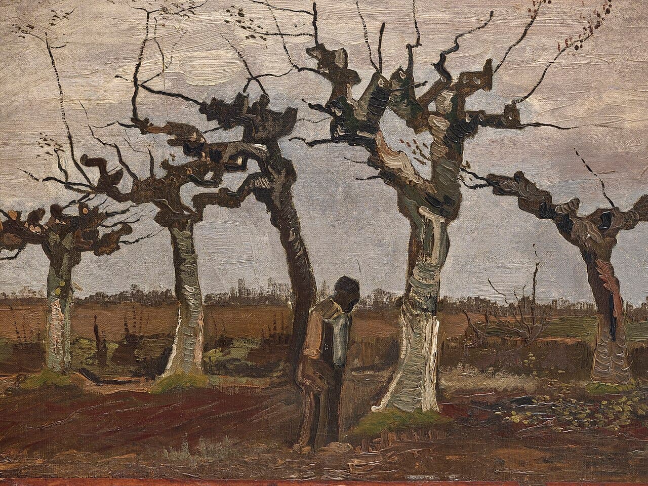 Landscape with Pollard Willows (1884)
