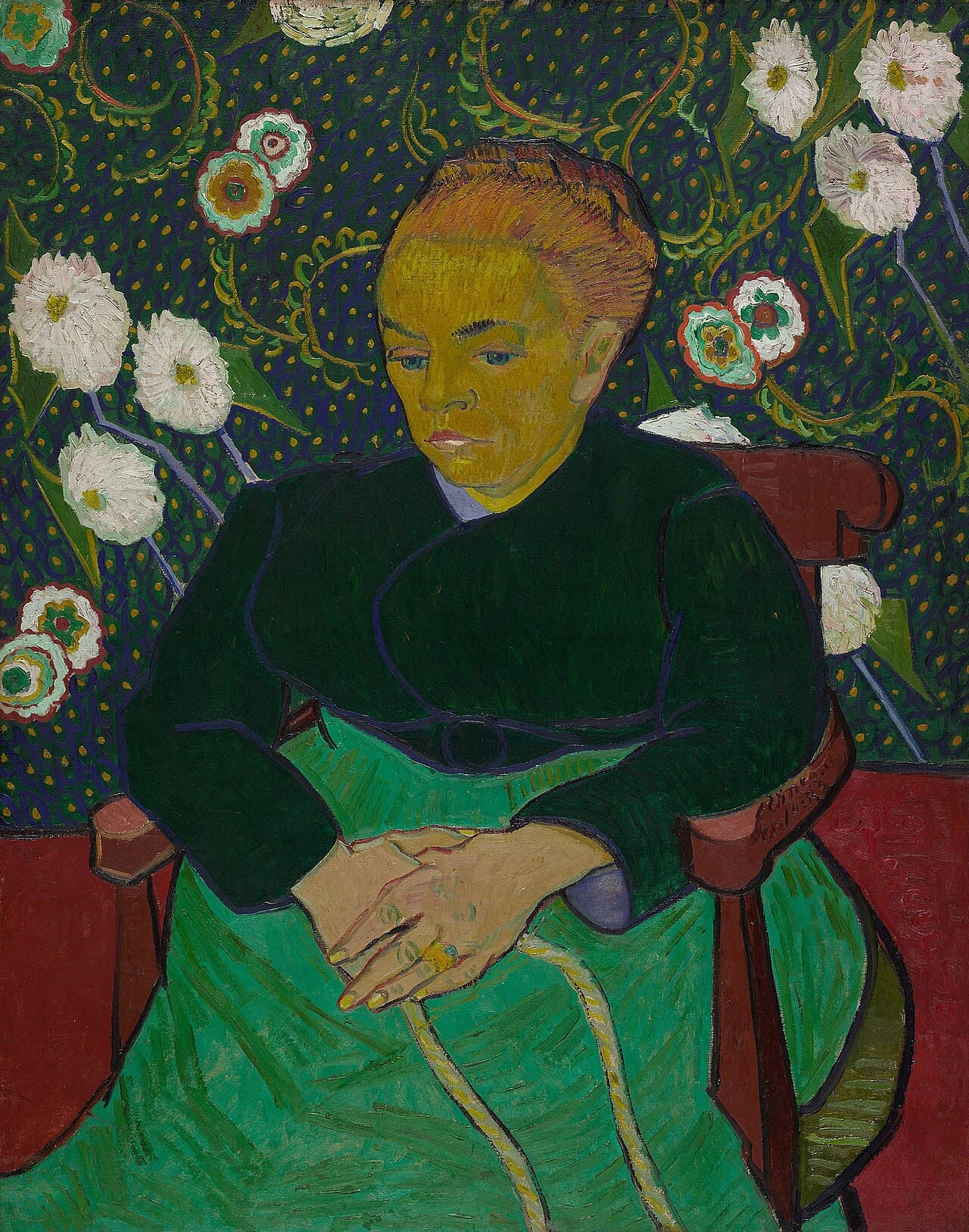 Madame Roulin Rocking the Cradle (1889)