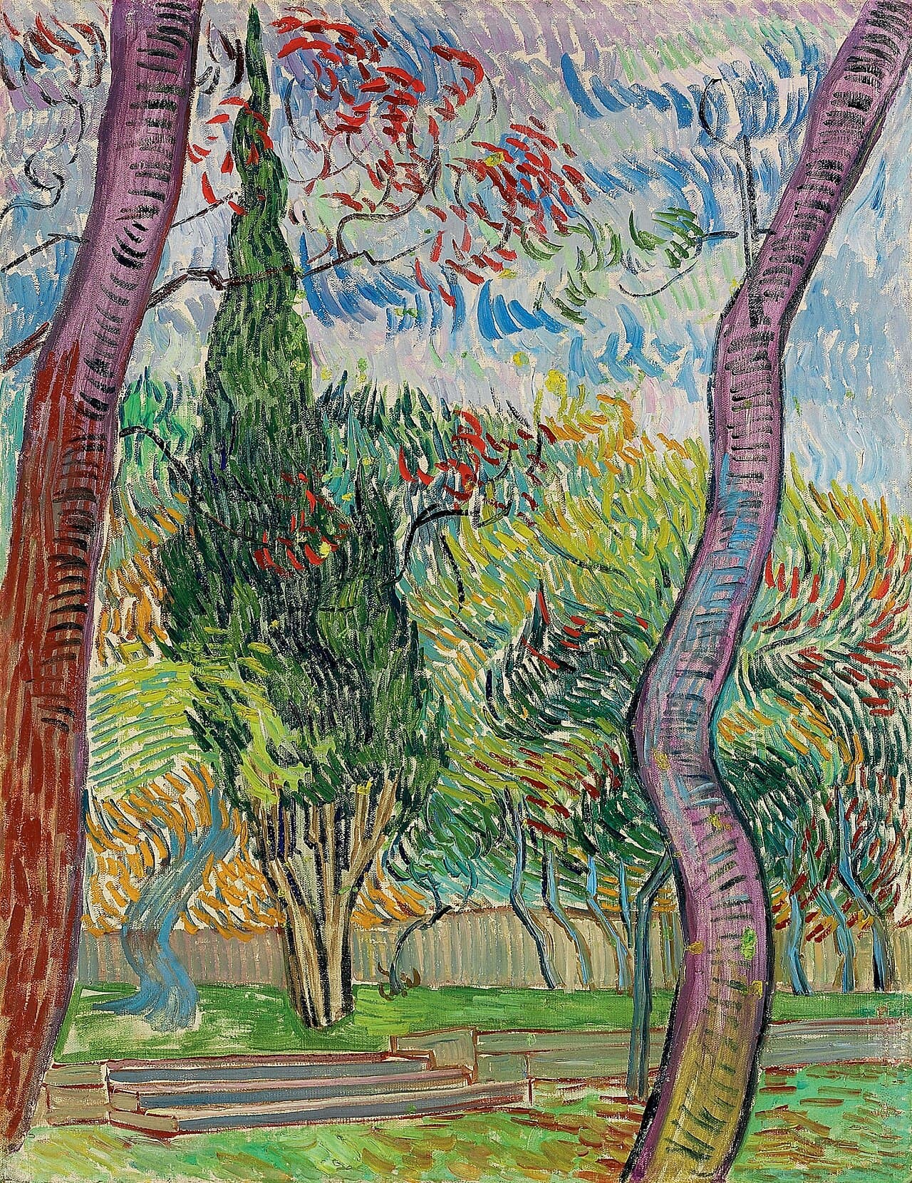 Garden of Saint-Paul Hospital, The (1889)