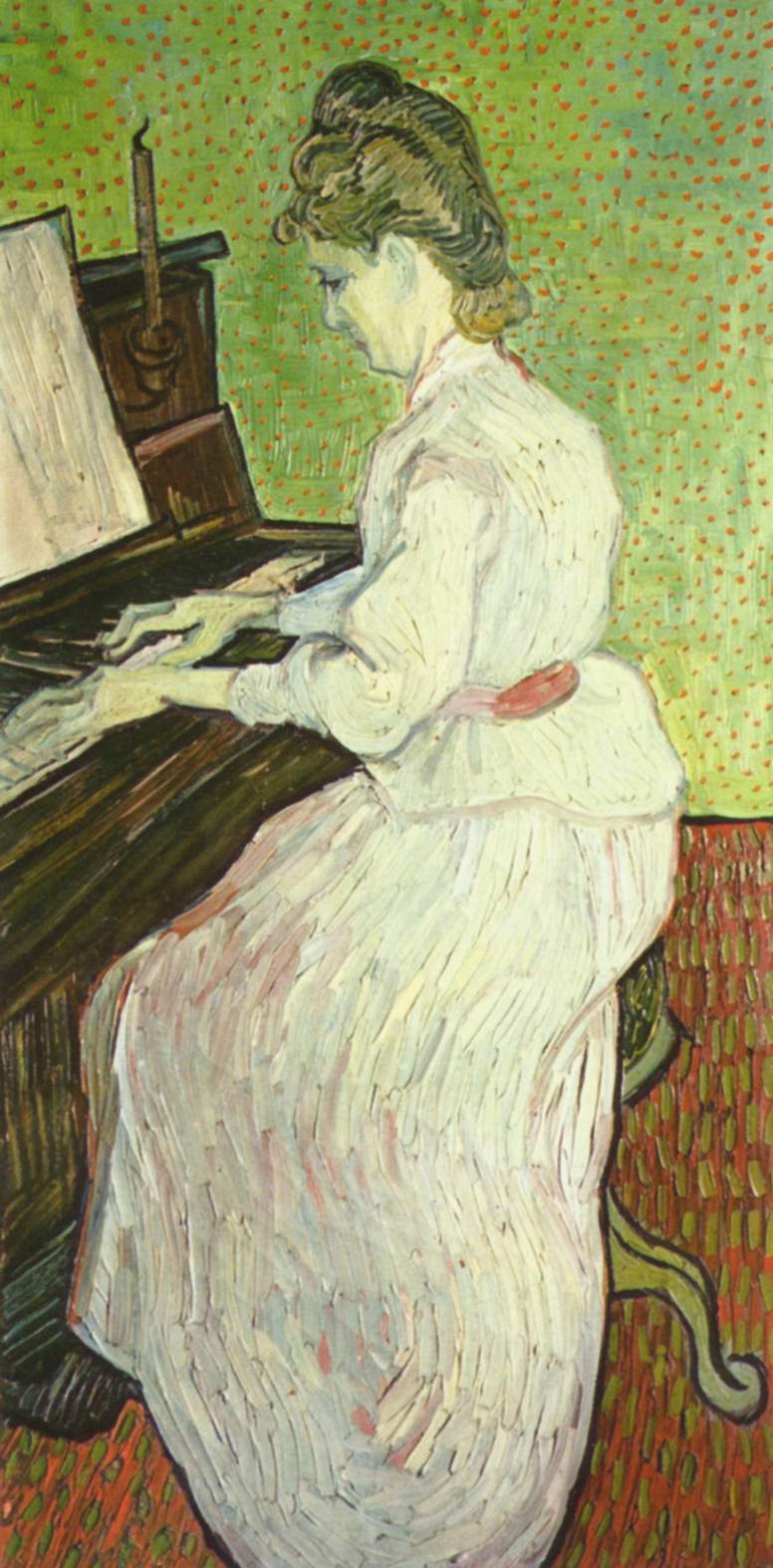 Marguerite Gachet at the Piano (1890)