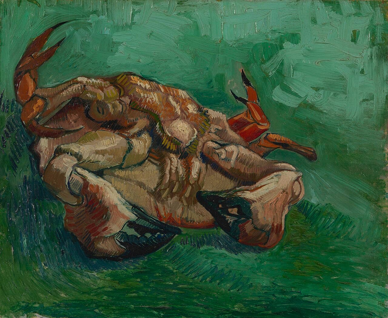 Crab on its Back by Vincent van Gogh (1887)