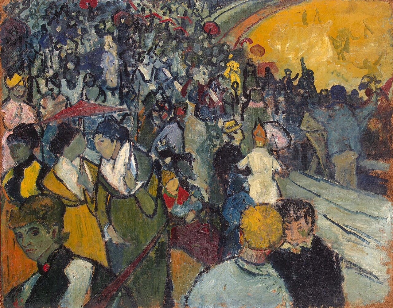 Arena in Arles (1888)