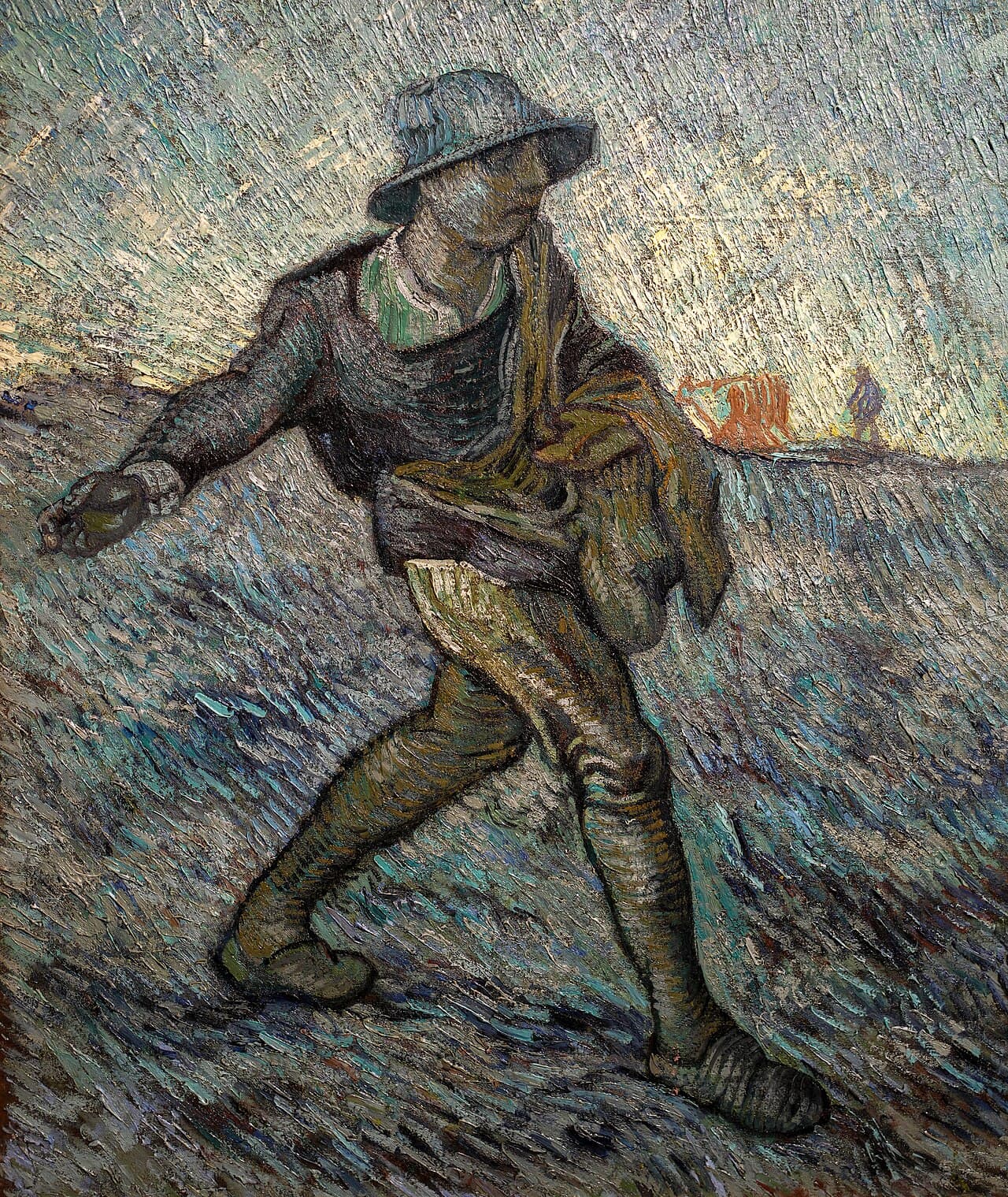 The Sower (after Millet) by Vincent van Gogh (1889)