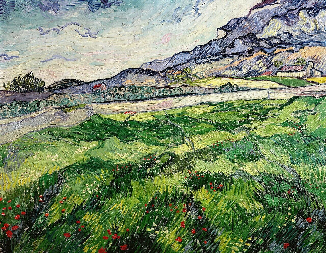 Green Wheat Field (1889)