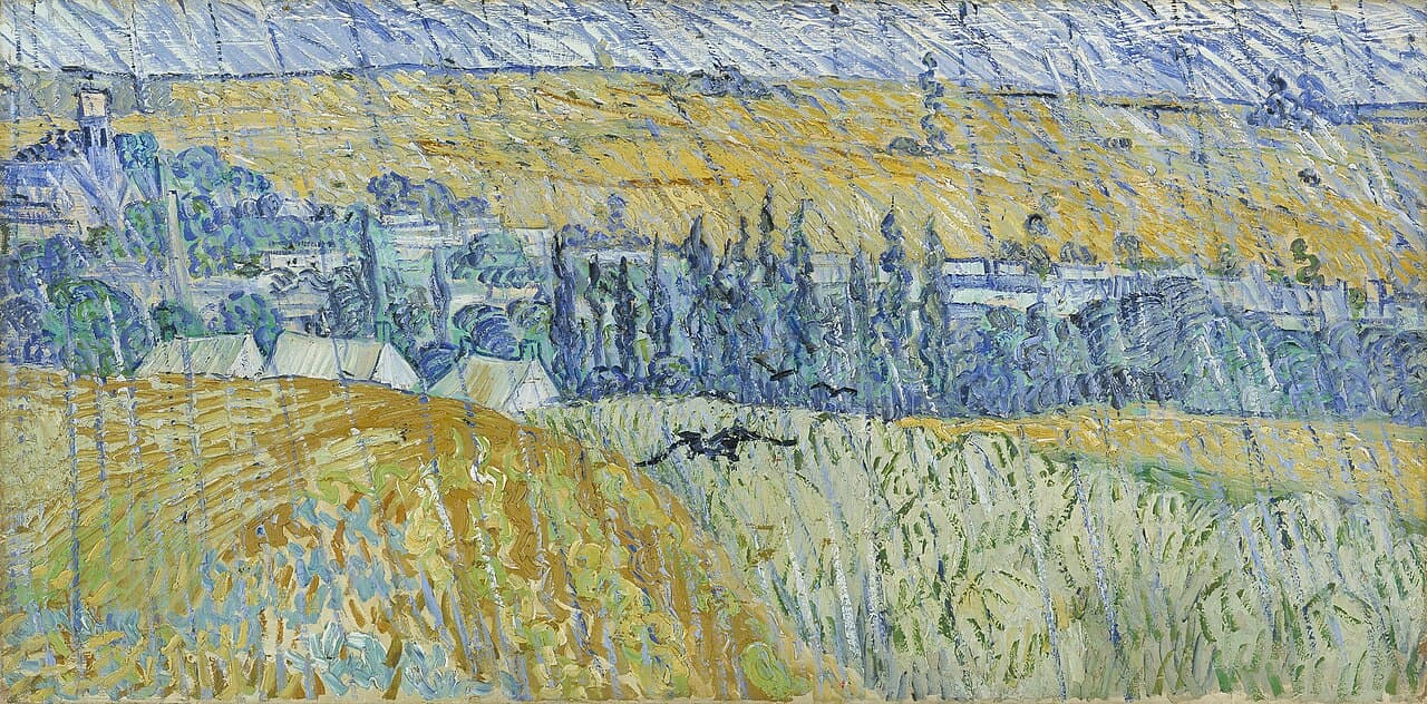 Rain, Auvers (1890)