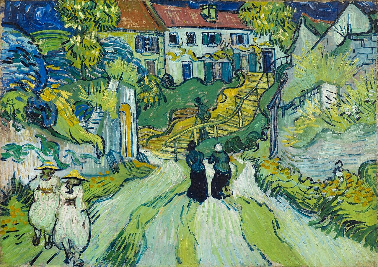 Stairway at Auvers (1890)