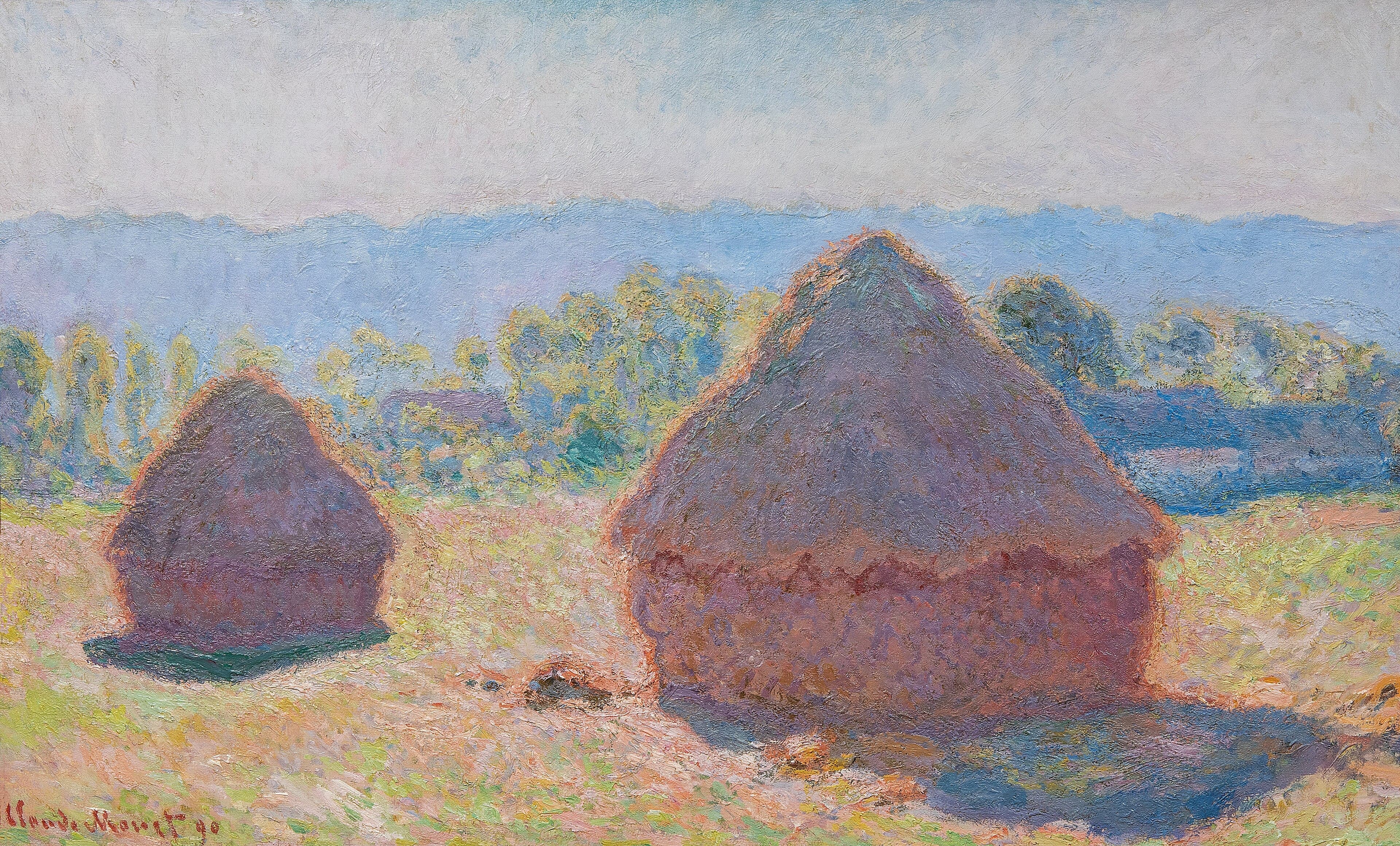 Grainstacks, in Bright Sunlight (1890)
