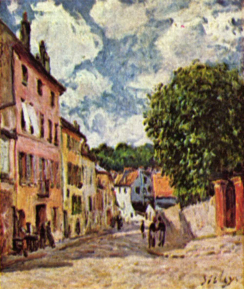 A Street in Moret-sur-Loing