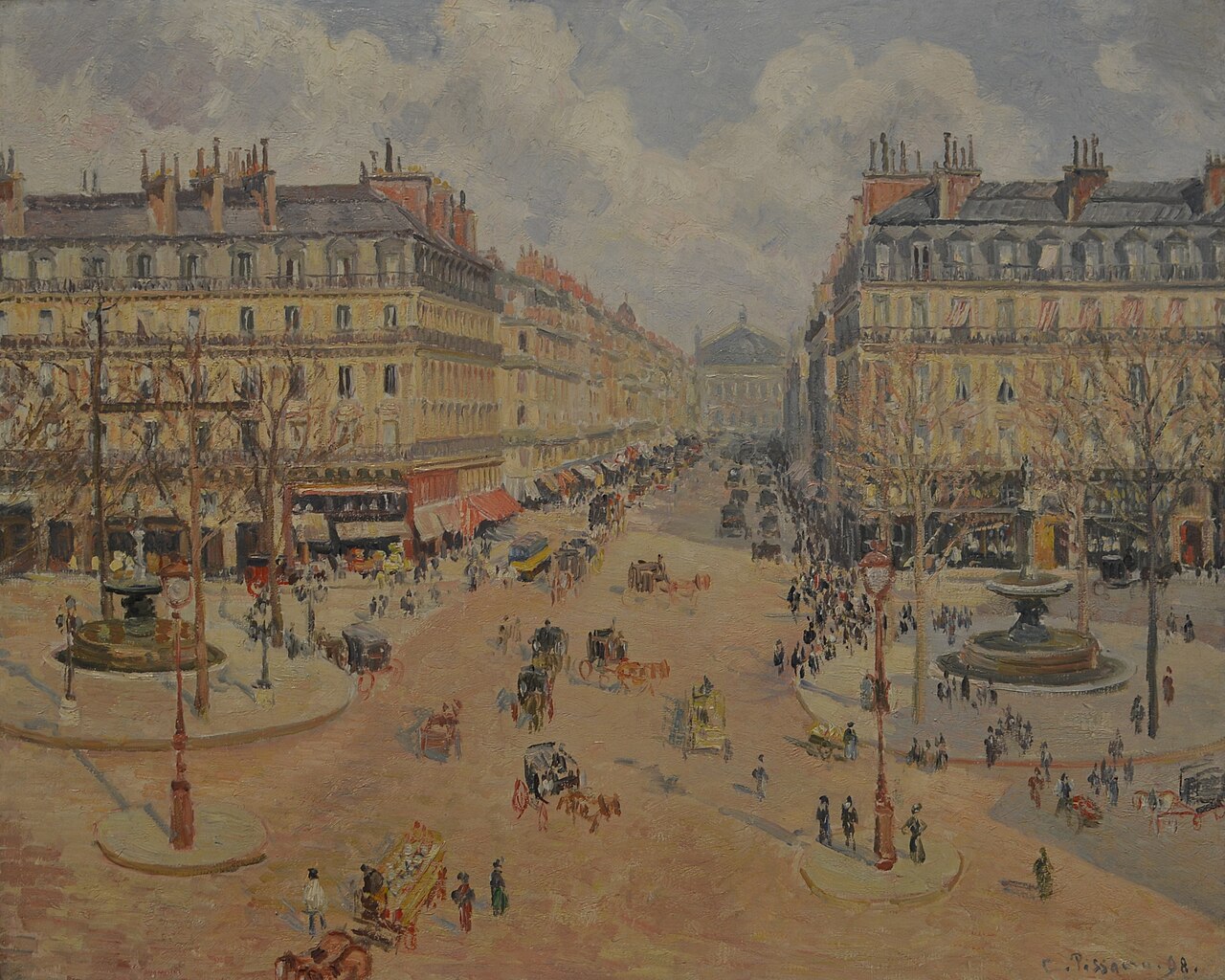 Avenue de l'Opéra, Morning Sunshine