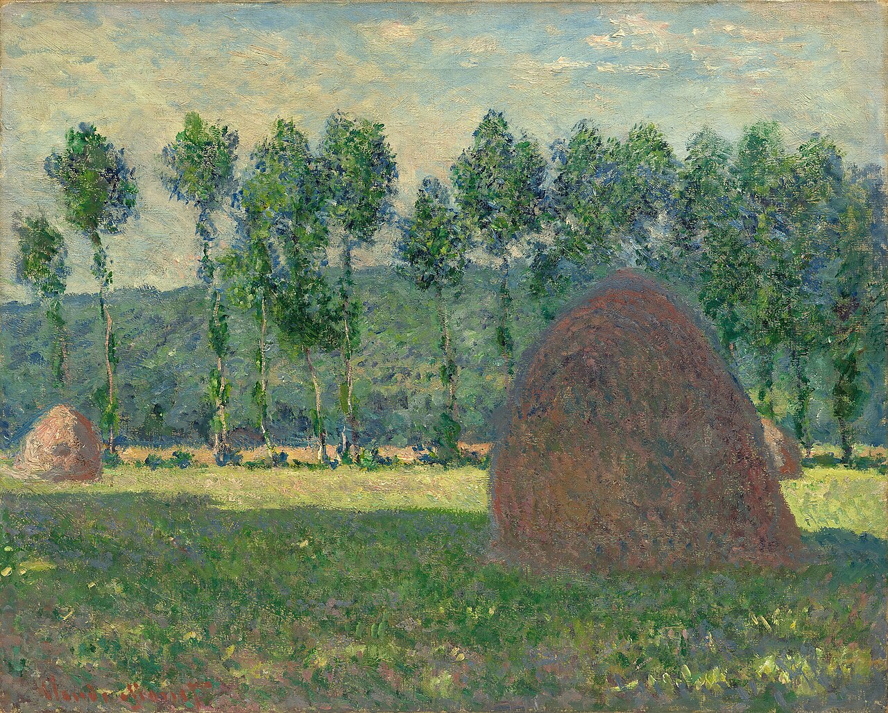 Haystack near Giverny