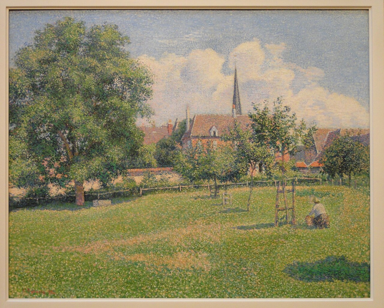The House of the Deaf Woman and the Belfry at Eragny