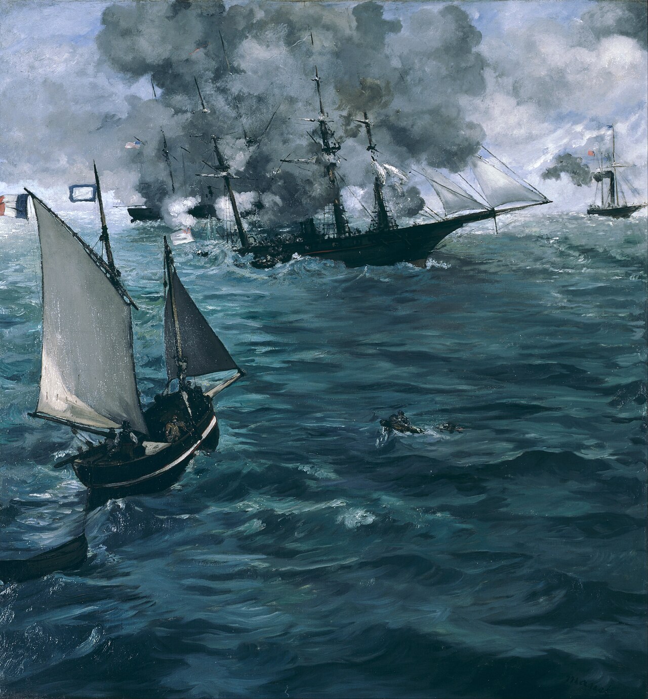 The Battle of the Kearsarge and the Alabama