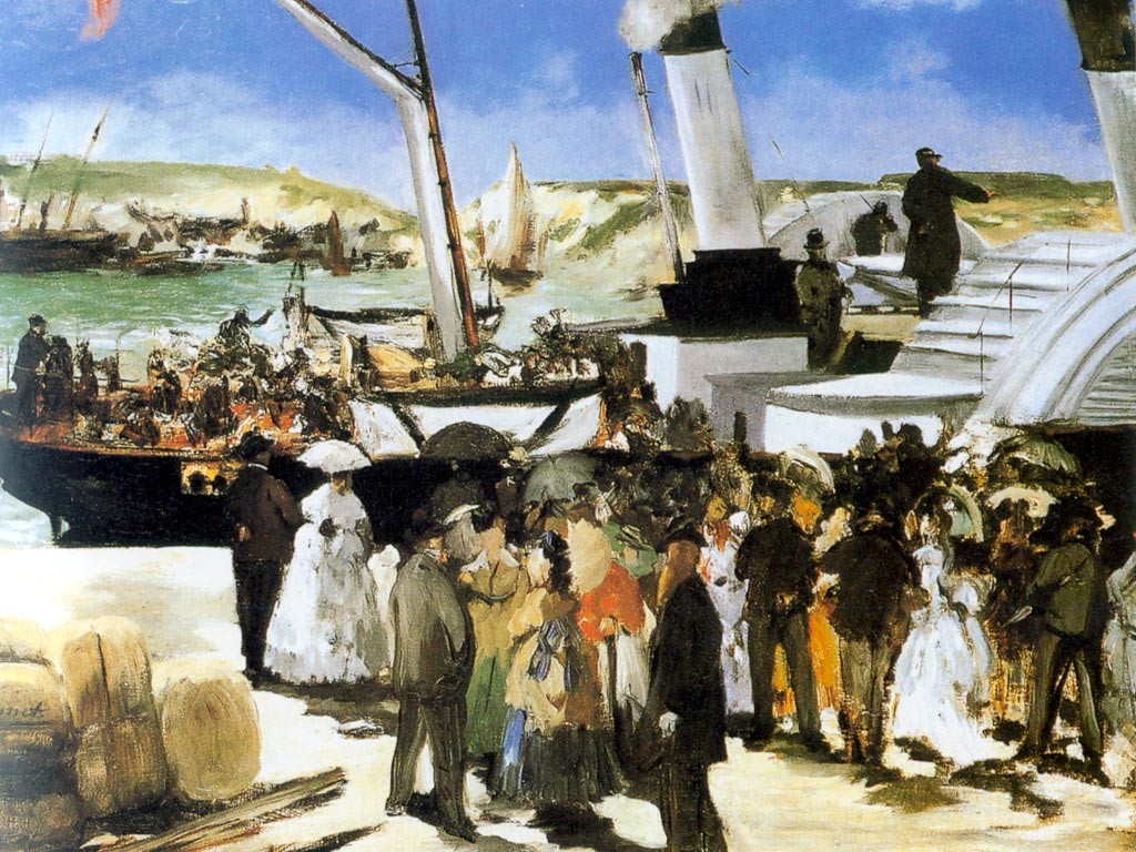 The Folkestone Boat, Boulogne
