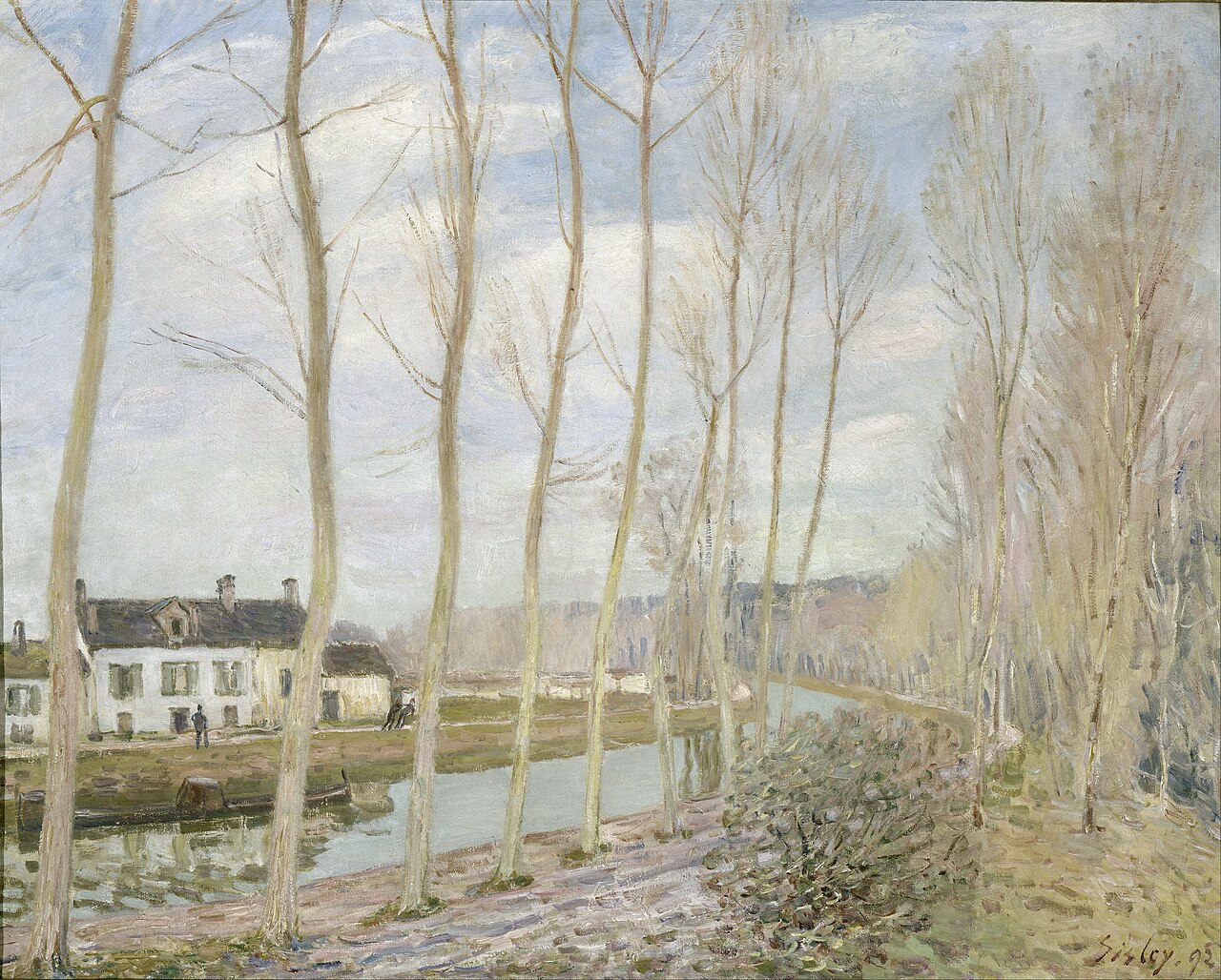 The Canal du Loing at Moret