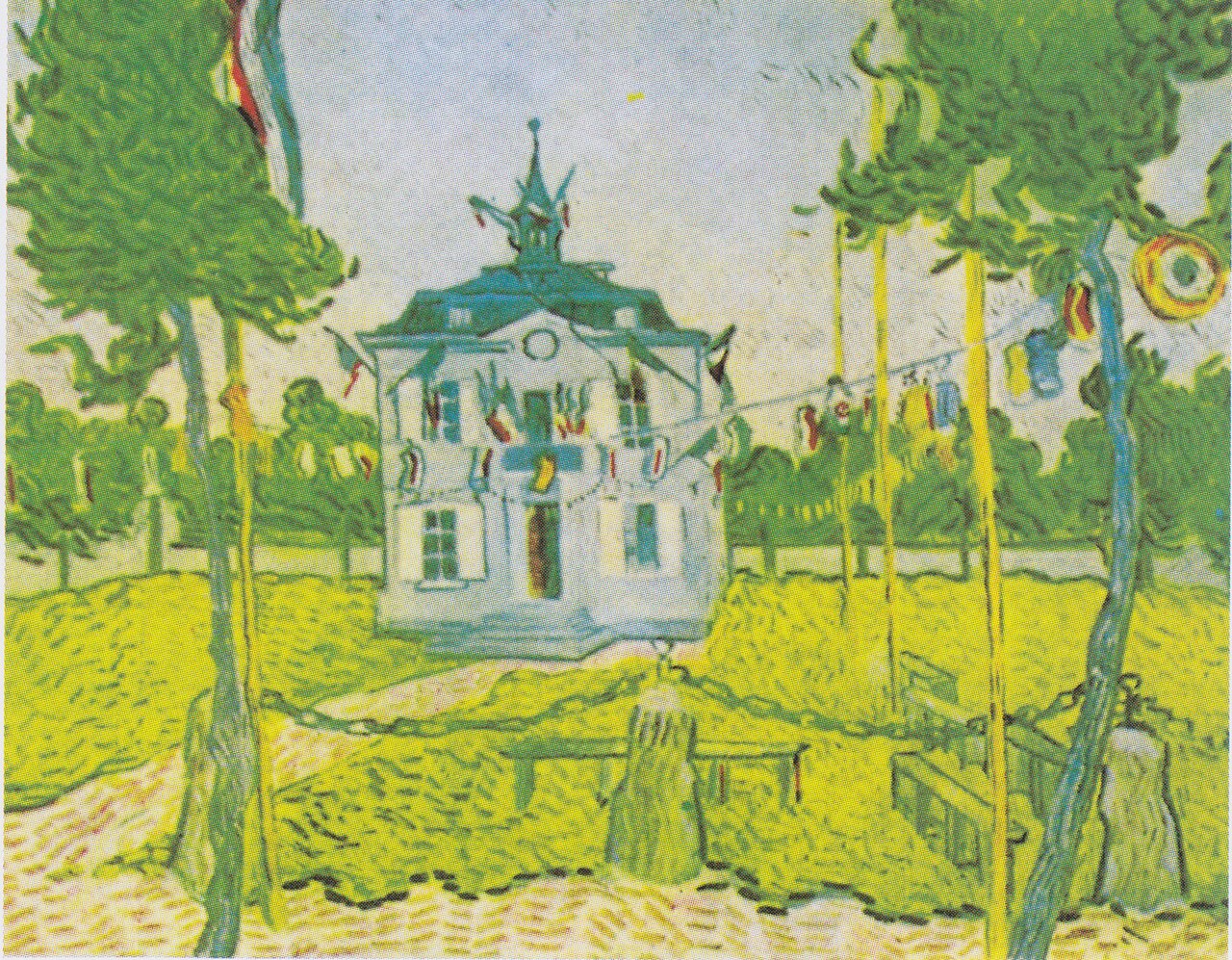 The Town Hall at Auvers