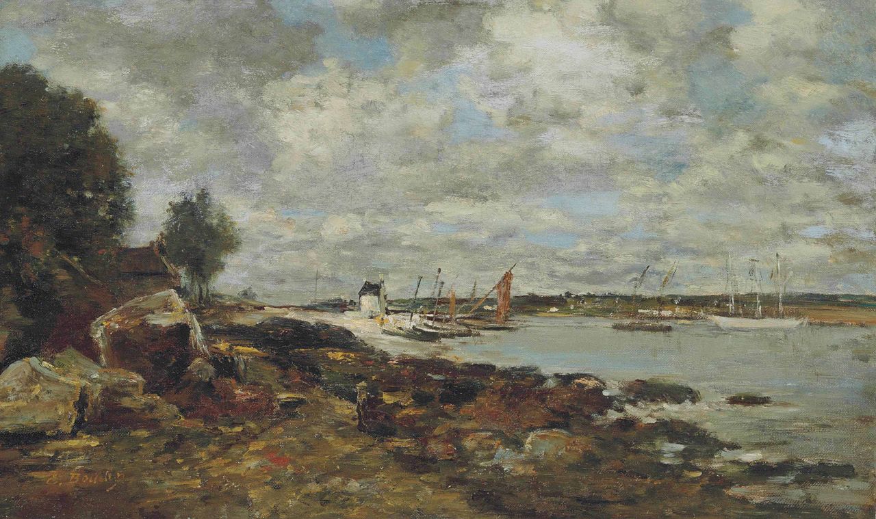 Plougastel, the Shore at the Edge of the Bay