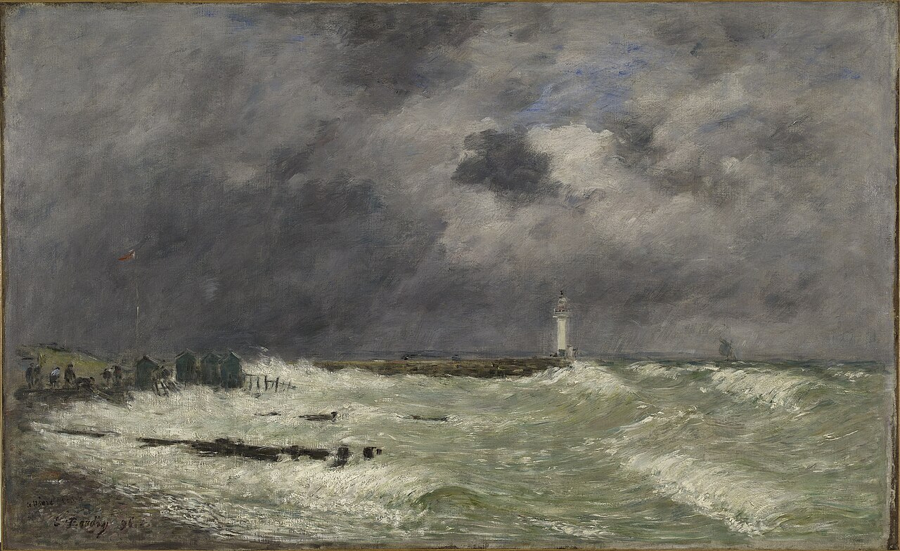 Gust of Wind in Front of Frascati, Le Havre