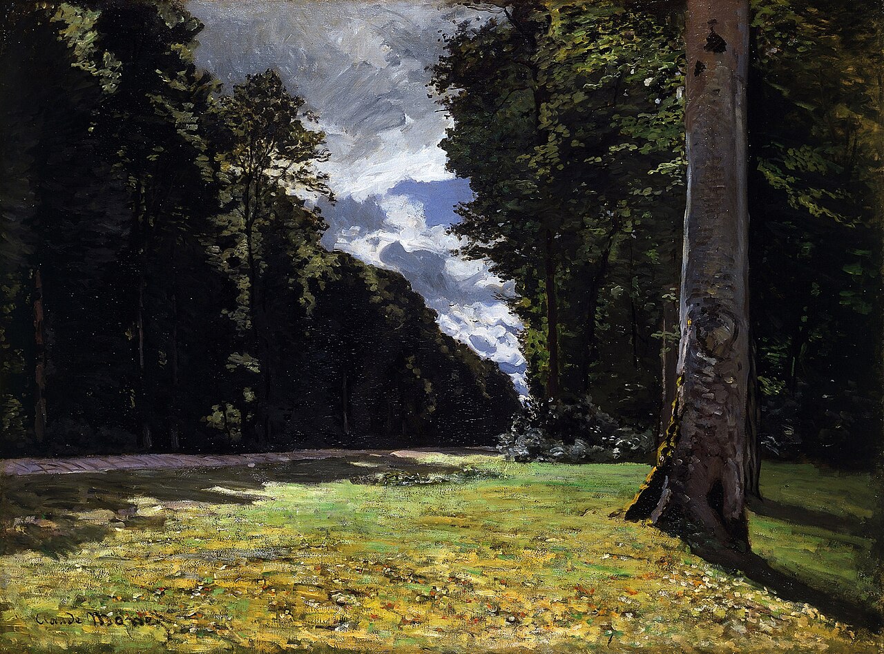 Pavé de Chailly in the Fontainebleau forest