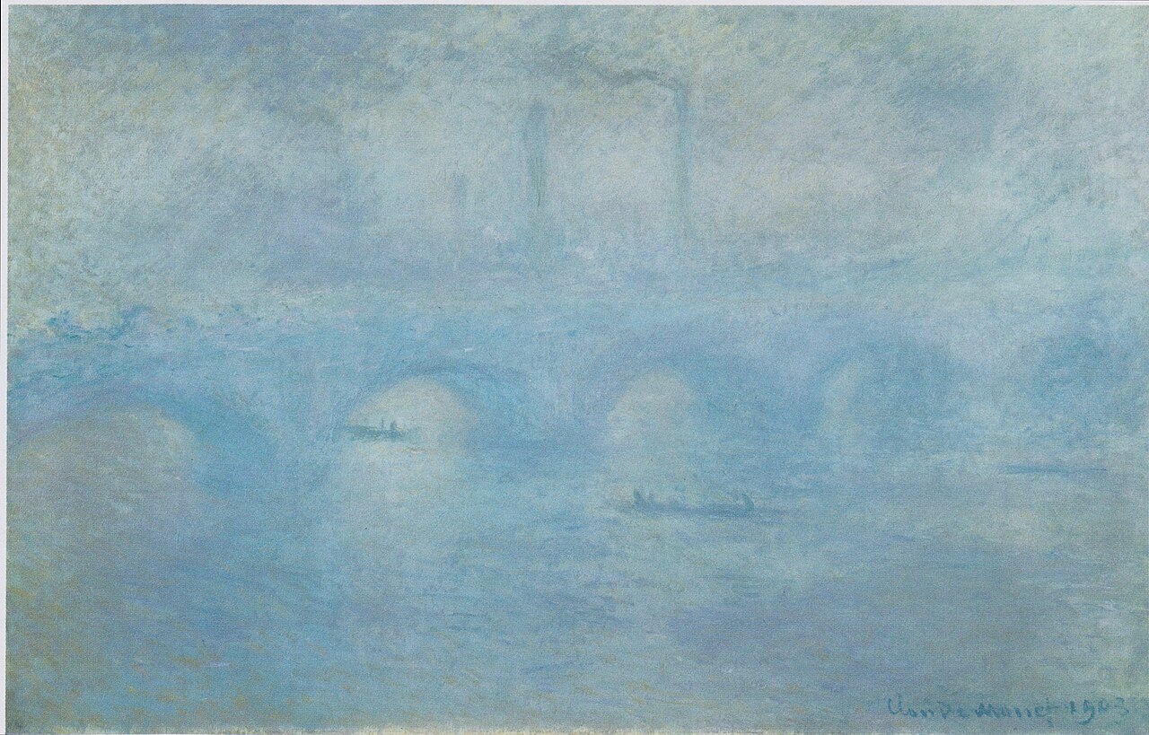 Waterloo Bridge. Effect of Fog